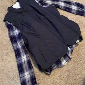 Vest and shirt